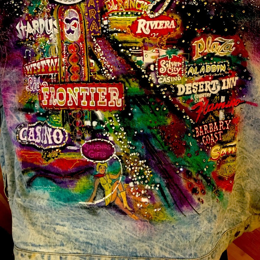 Tony Alonzo LasVegas Jean Jacket